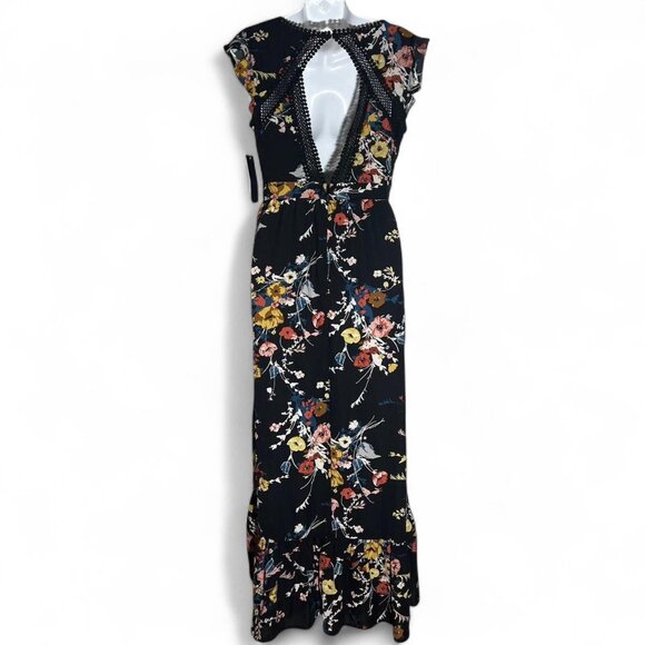 City Studio Floral and Embroidered Maxi Dress - Picture 2 of 5